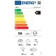 WASHING MACHINE FREESTAND.NARROW  TCAS2854TM4-S 8.5KG B (ΟΘΟΝΗ / ΑΤΜΟΥ / INVERTER / Wi-Fi)